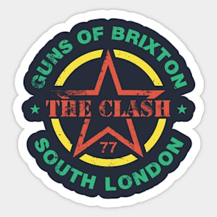 THE CLASH - VINTAGE EMBLEM Sticker